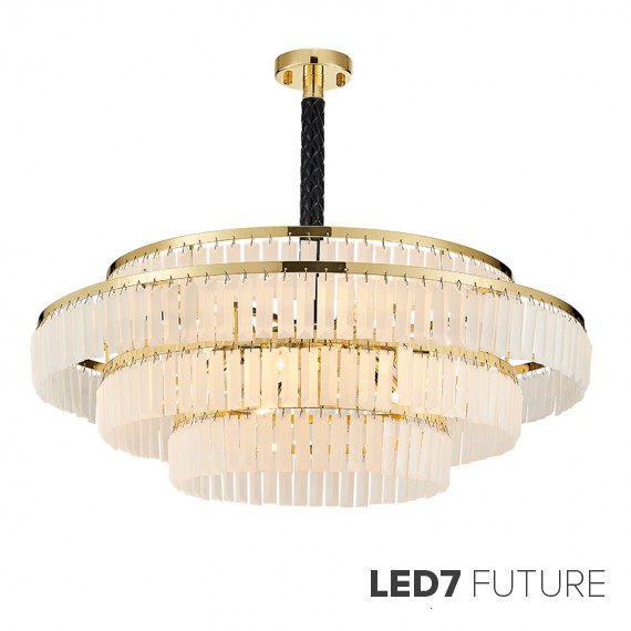 Loft Industry Modern - Spring Chandelier